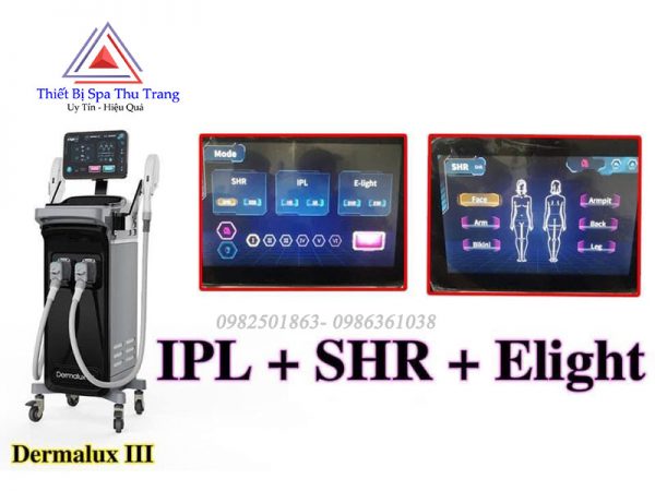 Máy Triệt lông IPL Dermalux 3 chính hãng giá rẻ