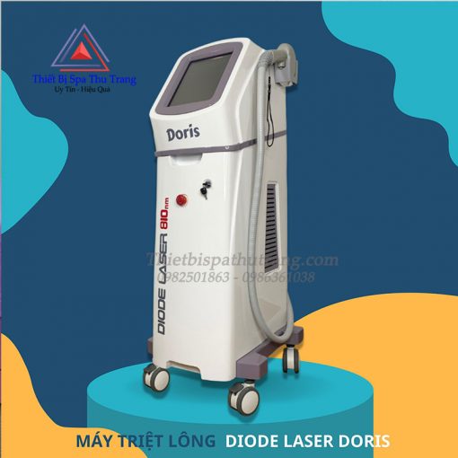 máy triệt lông diode laser 810nm Doris