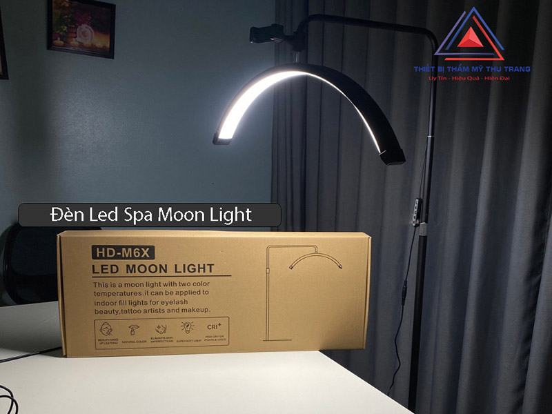 Đen Led Spa Moon Light HD-MX6 Trắng Cao Cấp