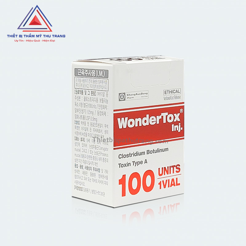 Công Dụng Botox Wondertox 100 Units Chính Hãng