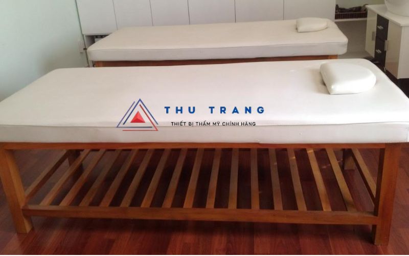 Giường gỗ spa