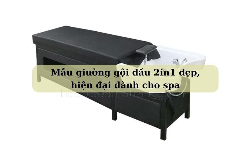 giường gội đầu 2in1