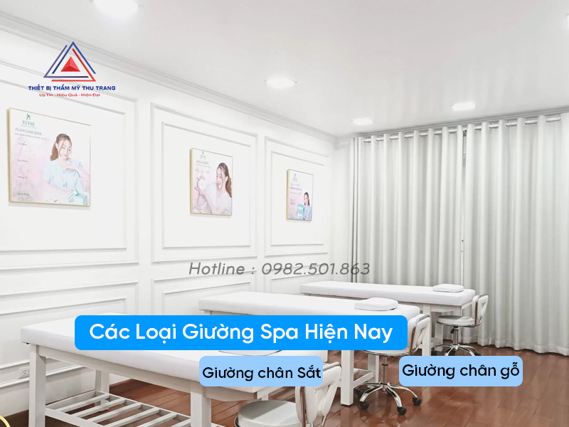 Các Loại Giường Spa Hiện Nay | Nên Lựa Chọn Giường Spa Nào ? 2 Các loại giường Spa hiện nay