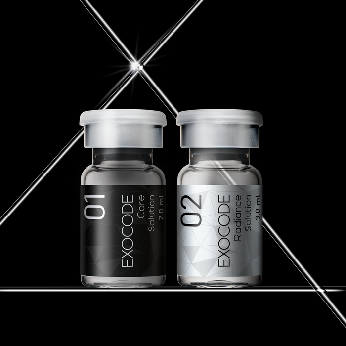 Tinh chất Exocode Radiance Lọ 1 mix với lọ 2