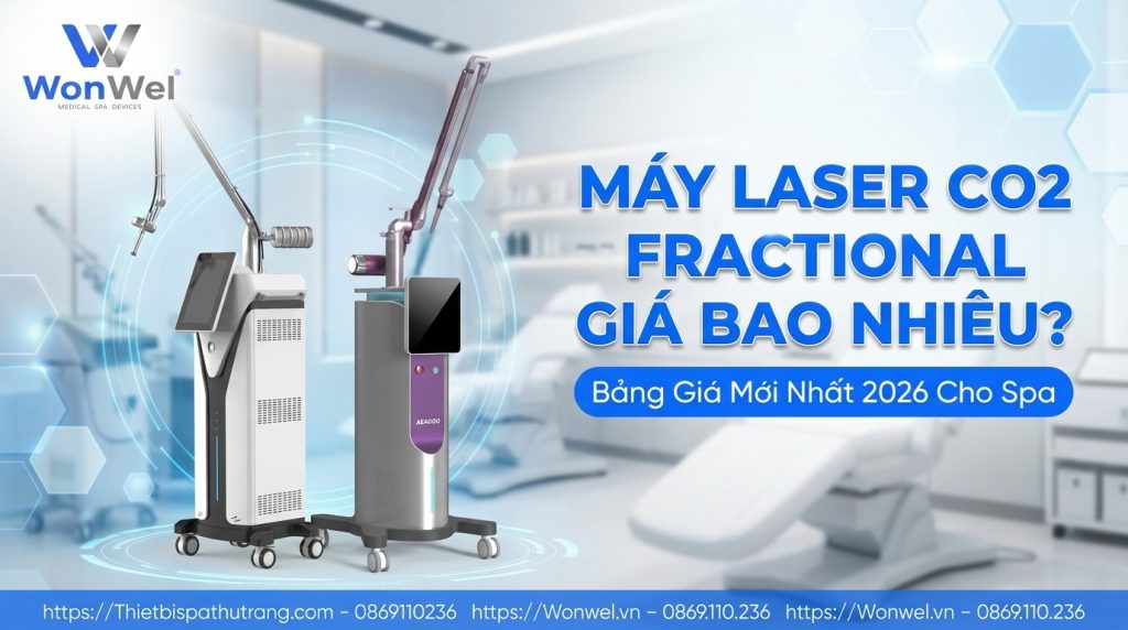Máy Laser CO2 Fractional Giá Bao Nhiêu? Bảng Giá Mới Nhất 2026 Cho Spa