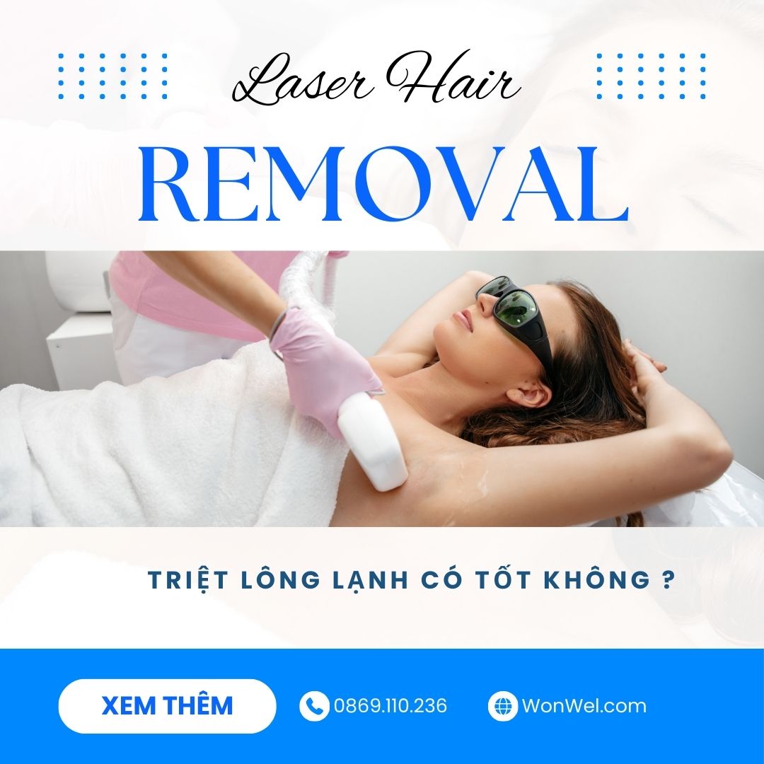 Triệt lông lạnh có tốt không? Phương pháp mới hiệu quả và an toàn Triệt lông lạnh có tốt không? Phương pháp mới hiệu quả và an toàn
