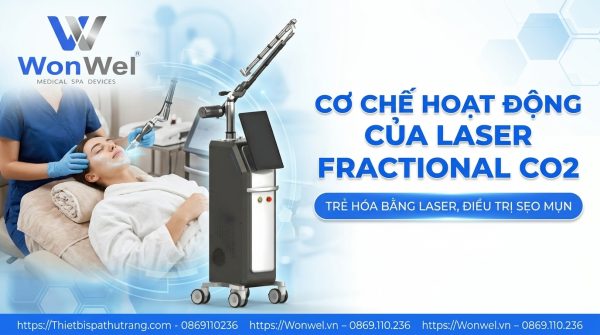 Cơ chế hoạt động laser co2 fractional Trị Sẹo Rỗ