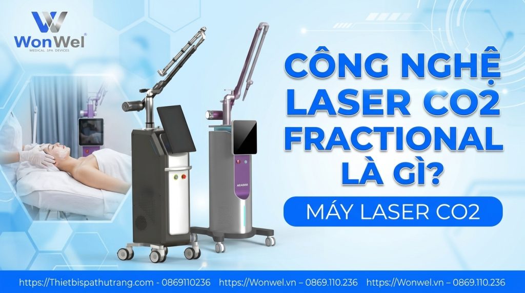 Công nghệ laser co2 fractional là gì - Máy Laser CO2