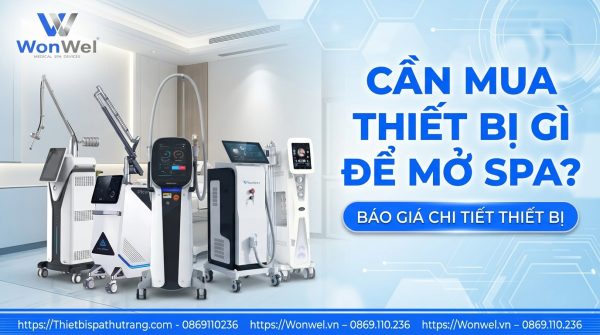 Mở Spa cần mua máy gì
