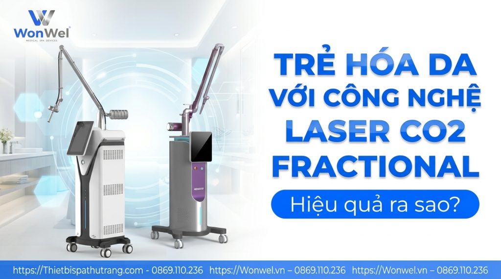 Trẻ hóa da bằng công nghệ laser co2 fractional